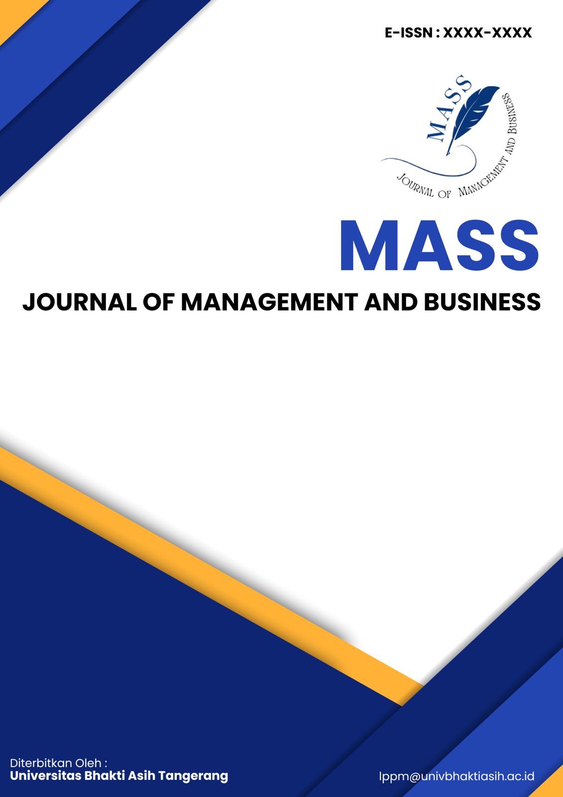 					View Vol. 1 No. 1 (2024): MASS (Journal of Management and Bussines)
				